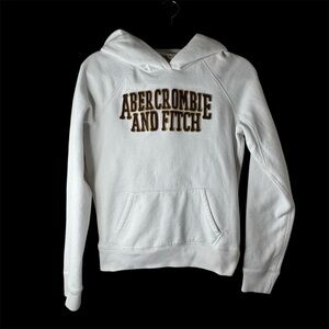 Abercrombie & Fitch Women’s Sweatshirt Hoodie White Girl’s- SEE DESCRIPTION